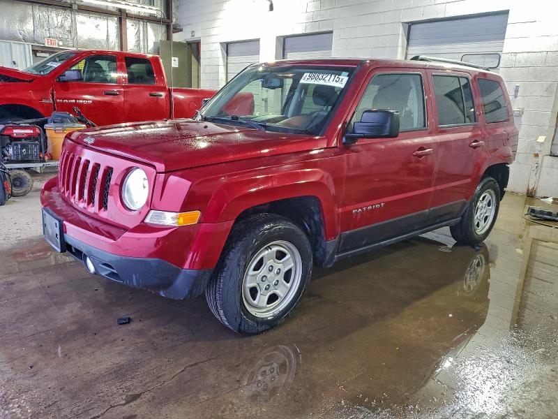 Photo 1 from auction – 2016 JEEP PATRIOT SP with VIN 1C4NJPBB1GD807947