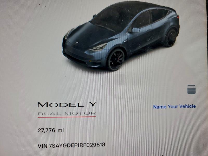 Фото 9 с аукциона – 2024 TESLA MODEL Y с VIN 7SAYGDEF1RF029818