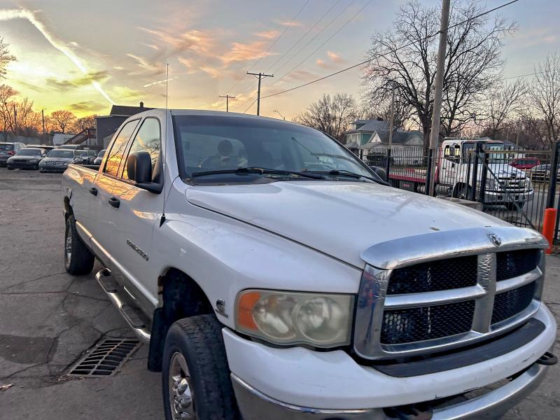 DODGE RAM 2500 S 2003 with VIN 3D7KU28693G704446 - Photo from auction