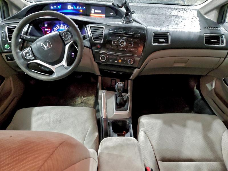 Photo 8 from auction – 2013 HONDA CIVIC LX with VIN 19XFB2E5XDE051989