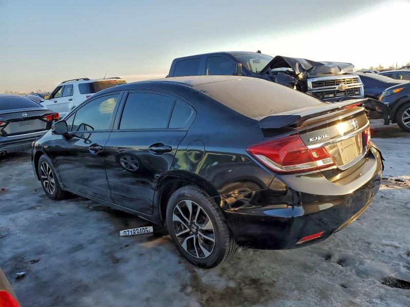 Photo 2 from auction – 2013 HONDA CIVIC EX with VIN 19XFB2F87DE061842