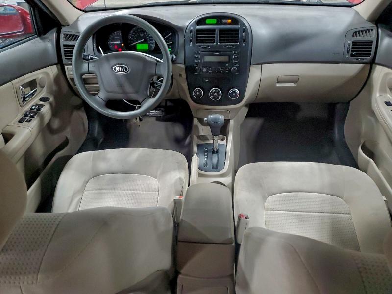Photo 8 from auction – 2009 KIA SPECTRA EX with VIN KNAFE221295658347