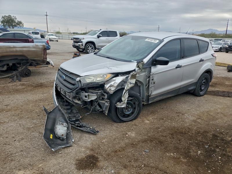 FORD ESCAPE S 2018 with VIN 1FMCU0F7XJUA92097 - Photo from auction