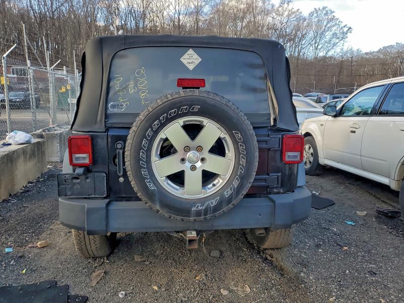 Photo 6 from auction – 2008 JEEP WRANGLER X with VIN 1J4FA24188L501003