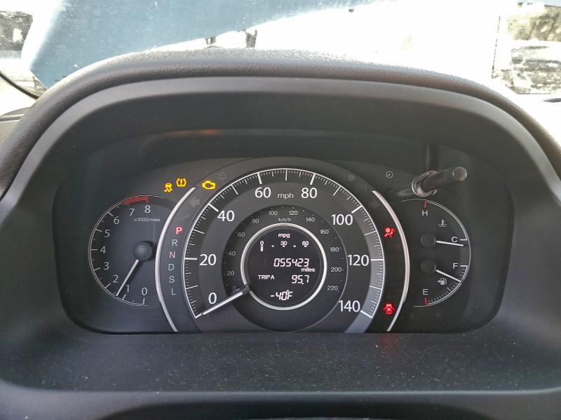 Photo 9 from auction – 2016 HONDA CR-V with VIN 2HKRM3H76GH561668
