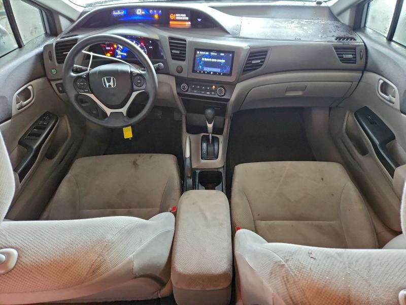 Photo 8 from auction – 2012 HONDA CIVIC LX with VIN 2HGFB2F50CH535334