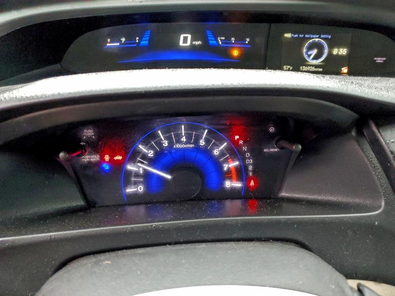 Photo 9 from auction – 2013 HONDA CIVIC LX with VIN 19XFB2F52DE233717