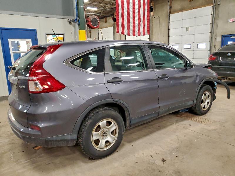 Photo 3 from auction – 2016 HONDA CR-V LX with VIN 5J6RM4H33GL017086