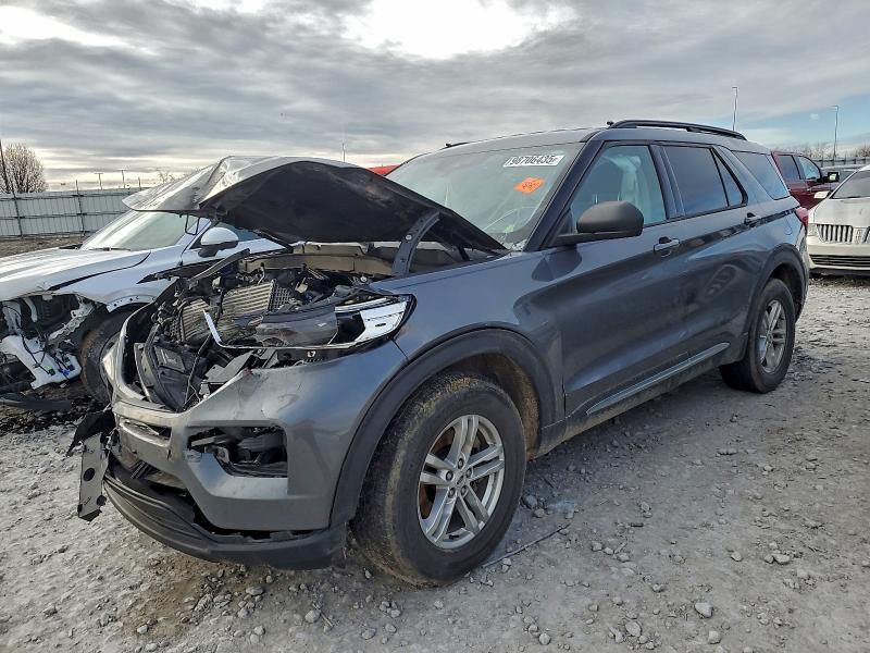 FORD EXPLORER X 2021 with VIN 1FMSK8DH6MGA52324 - Photo from auction