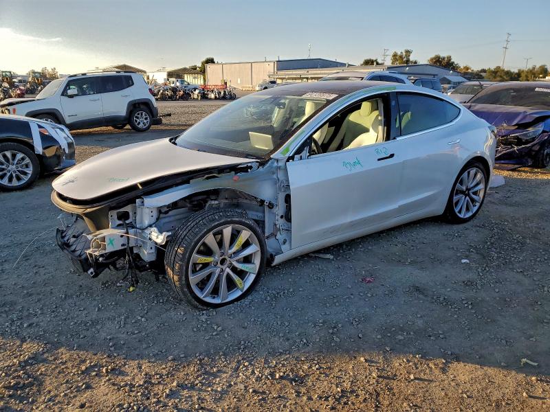 TESLA MODEL 3 2020 with VIN 5YJ3E1EA2LF717706 - Photo from auction