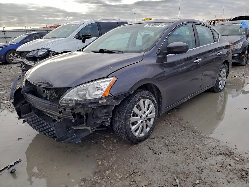 NISSAN SENTRA 2014 with VIN 3N1AB7APXEY259923 - Photo from auction