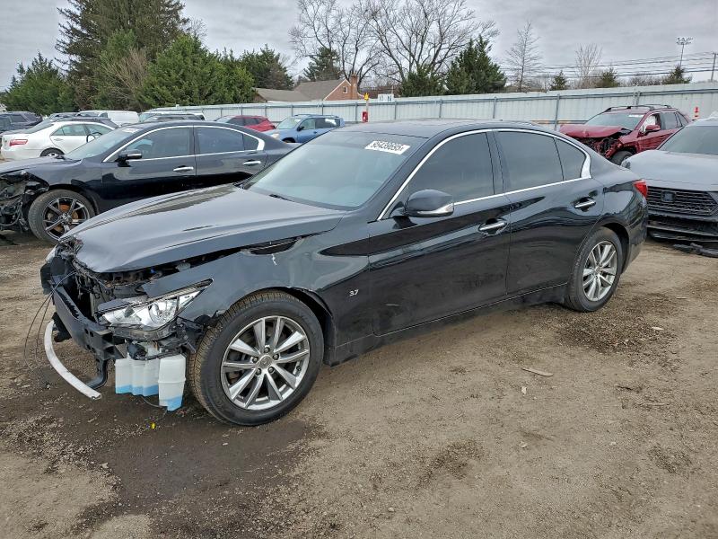 INFINITI Q50 BASE 2015 with VIN JN1BV7AR8FM418990 - Photo from auction