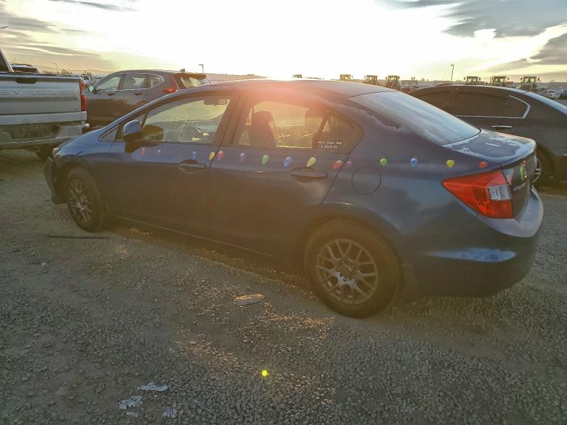 Photo 2 from auction – 2012 HONDA CIVIC LX with VIN 2HGFB2F57CH505103
