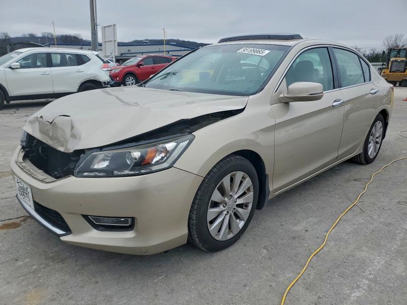 HONDA ACCORD EXL 2013 with VIN 1HGCR3F85DA034454 - Photo from auction