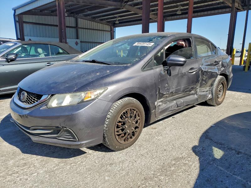 HONDA CIVIC LX 2015 with VIN 19XFB2F55FE700079 - Photo from auction