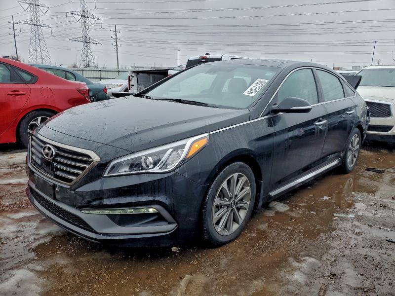 HYUNDAI SONATA SPO 2016 with VIN 5NPE34AF2GH321591 - Photo from auction