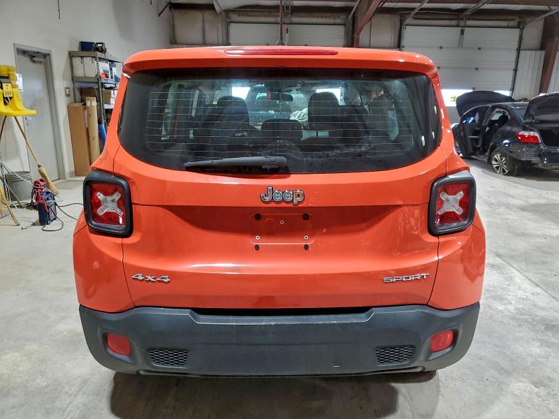 Photo 6 from auction – 2016 JEEP RENEGADE S with VIN ZACCJBAT4GPD34714