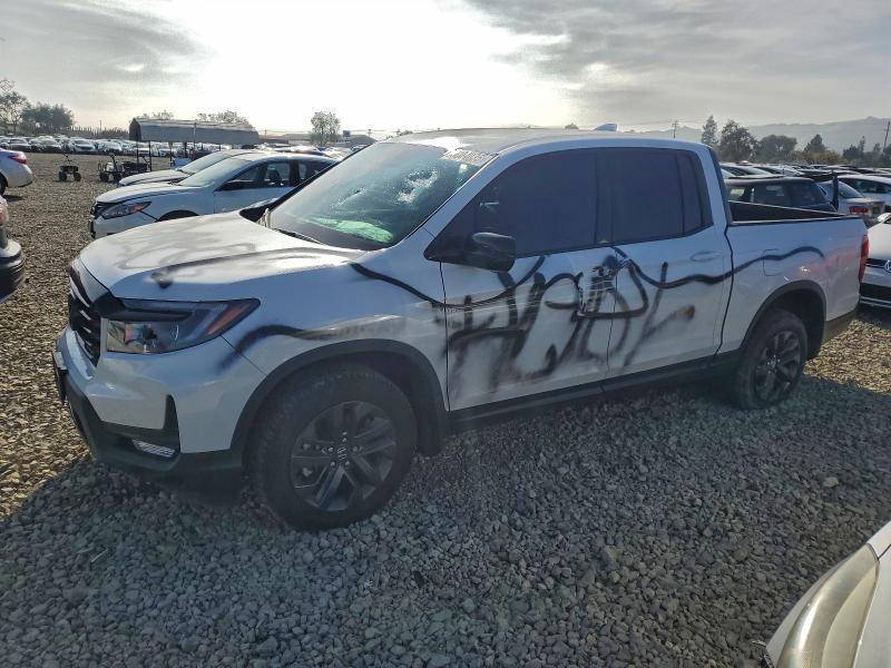 HONDA RIDGELINE 2023 with VIN 5FPYK3F10PB057347 - Photo from auction