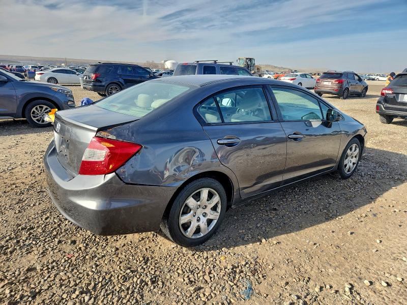 Photo 3 from auction – 2012 HONDA CIVIC EX with VIN 2HGFB2F82CH329801