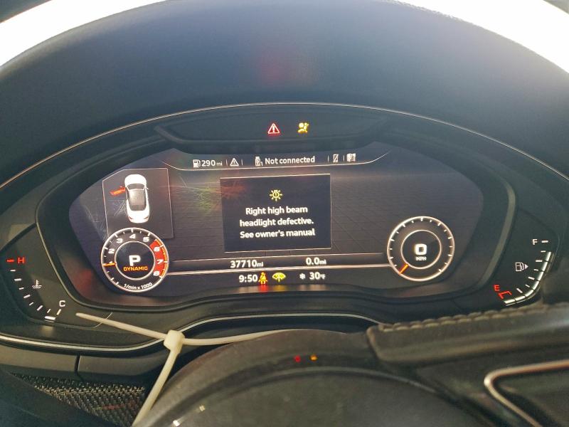 Photo 9 from auction – 2019 AUDI S5 PRESTIG with VIN WAU24GF56KN010754