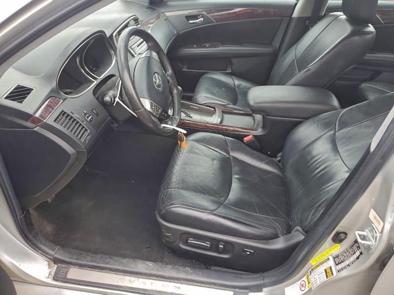 Photo 7 from auction – 2012 TOYOTA AVALON BAS with VIN 4T1BK3DB6CU446730