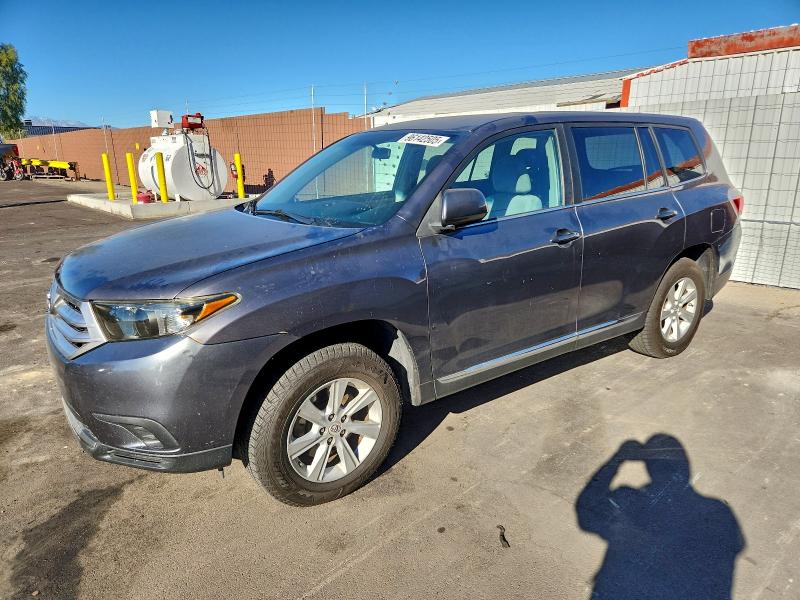 TOYOTA HIGHLANDER 2013 with VIN 5TDZA3EH6DS031261 - Photo from auction