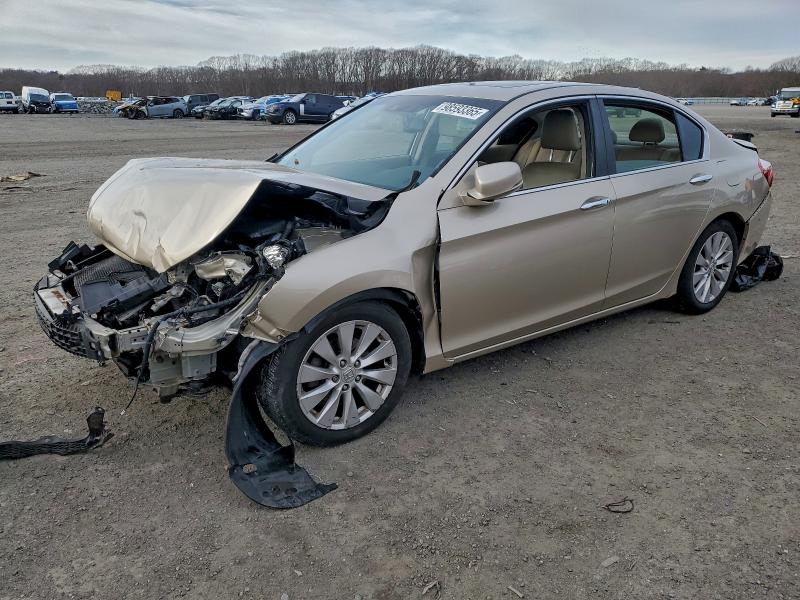 HONDA ACCORD EXL 2014 with VIN 1HGCR2F88EA181587 - Photo from auction