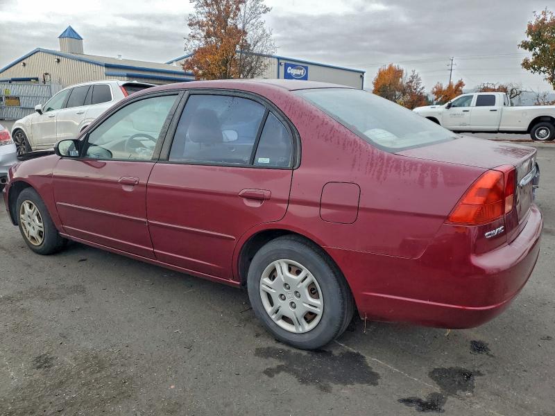 Photo 2 from auction – 2002 HONDA CIVIC LX with VIN 2HGES16592H604395
