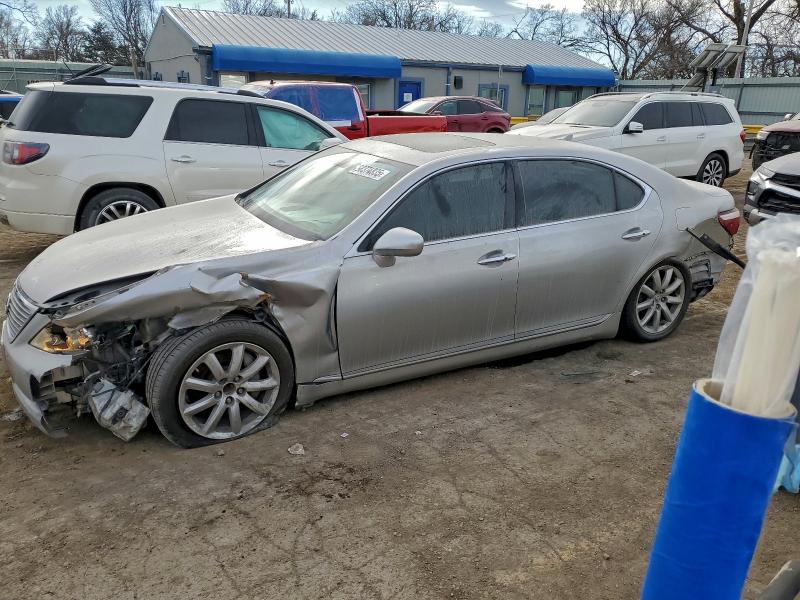 LEXUS LS 460L 2007 with VIN JTHGL46FX75000558 - Photo from auction