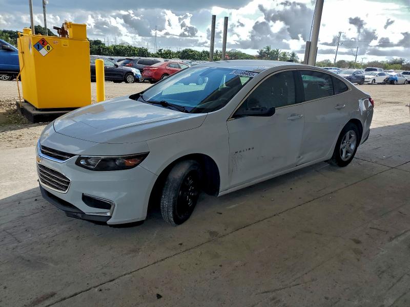 CHEVROLET MALIBU LS 2018 with VIN 1G1ZB5ST3JF260339 - Photo from auction