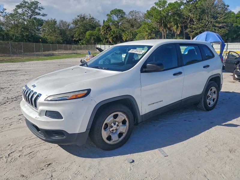 JEEP CHEROKEE S 2016 with VIN 1C4PJLAB1GW258077 - Photo from auction