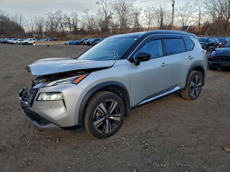 NISSAN ROGUE SV 2021 with VIN JN8AT3BB2MW231002 - Photo from auction