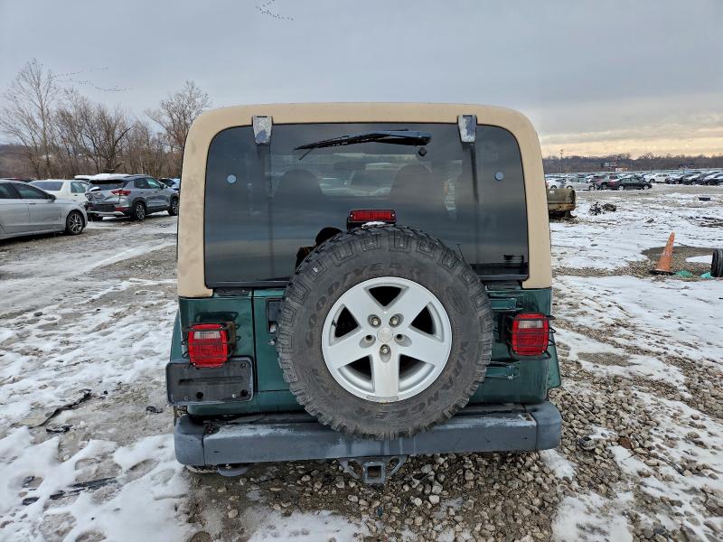 Photo 6 from auction – 2001 JEEP WRANGLER / with VIN 1J4FA59S01P310998