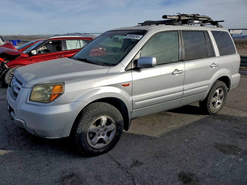 HONDA PILOT EX 2006 with VIN 2HKYF18566H503955 - Photo from auction