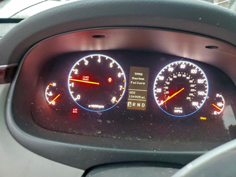 Photo 9 from auction – 2007 HYUNDAI AZERA SE with VIN KMHFC46F97A243472