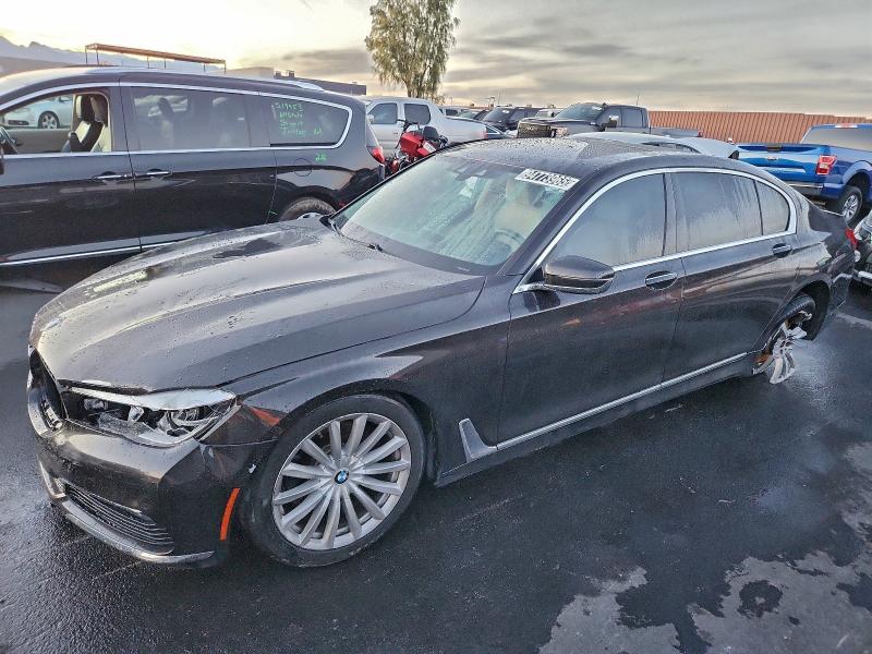BMW 740 I 2016 with VIN WBA7E2C55GG738488 - Photo from auction