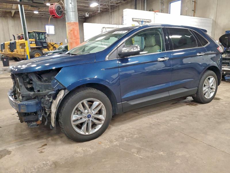 FORD EDGE SEL 2017 with VIN 2FMPK4J93HBC21952 - Photo from auction