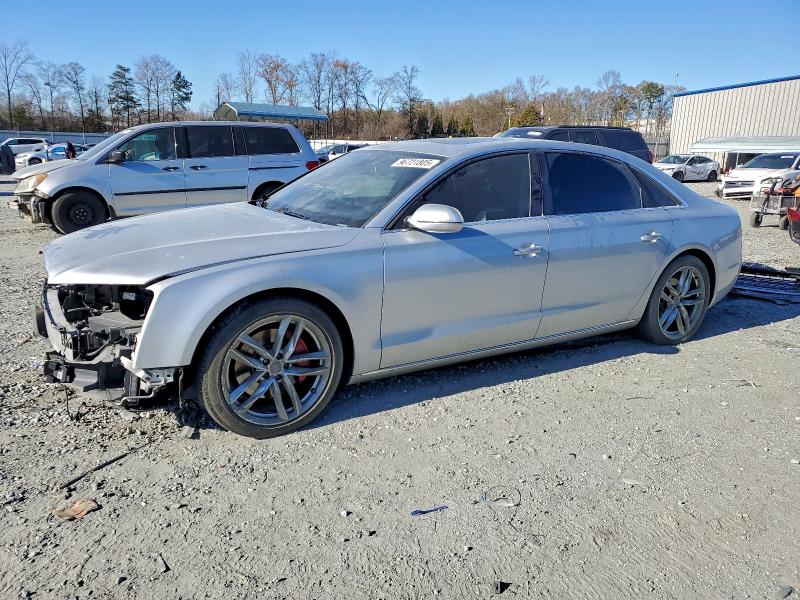 AUDI A8 L QUATT 2014 with VIN WAURGAFDXEN004664 - Photo from auction