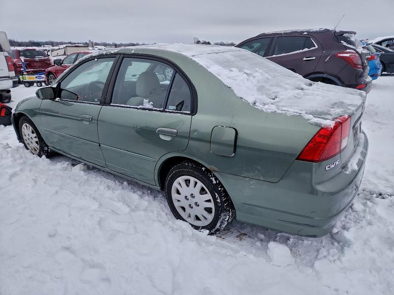 Photo 2 from auction – 2004 HONDA CIVIC LX with VIN 1HGES165X4L020089