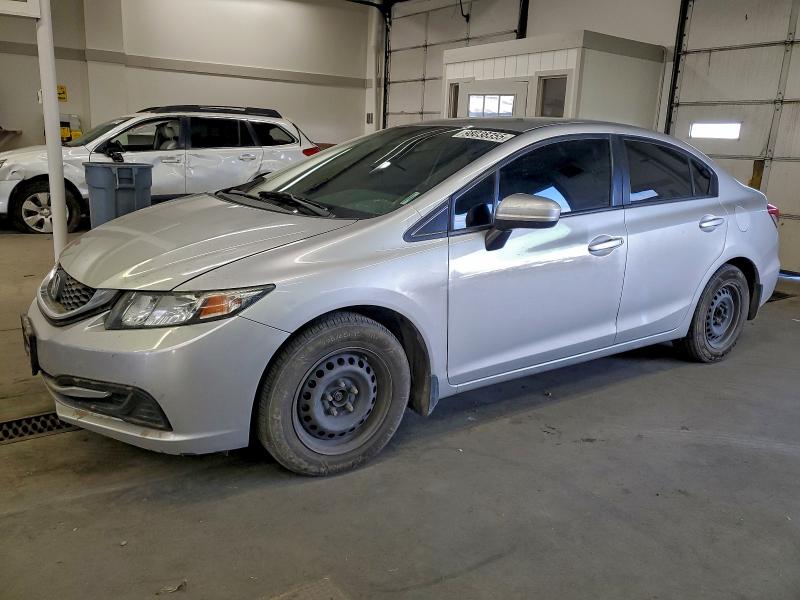 HONDA CIVIC LX 2014 with VIN 19XFB2F55EE233311 - Photo from auction