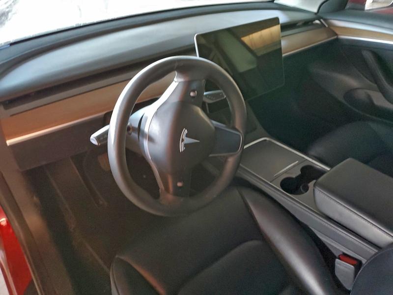 Photo 8 from auction – 2022 TESLA MODEL 3 with VIN 5YJ3E1EB6NF341409