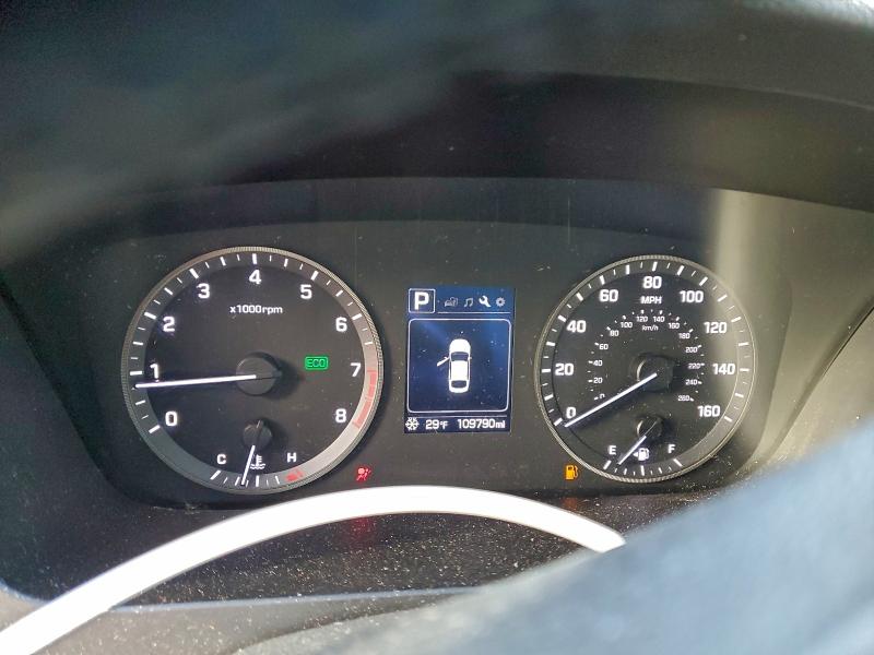 Photo 9 from auction – 2017 HYUNDAI SONATA SPO with VIN 5NPE34AF6HH496833
