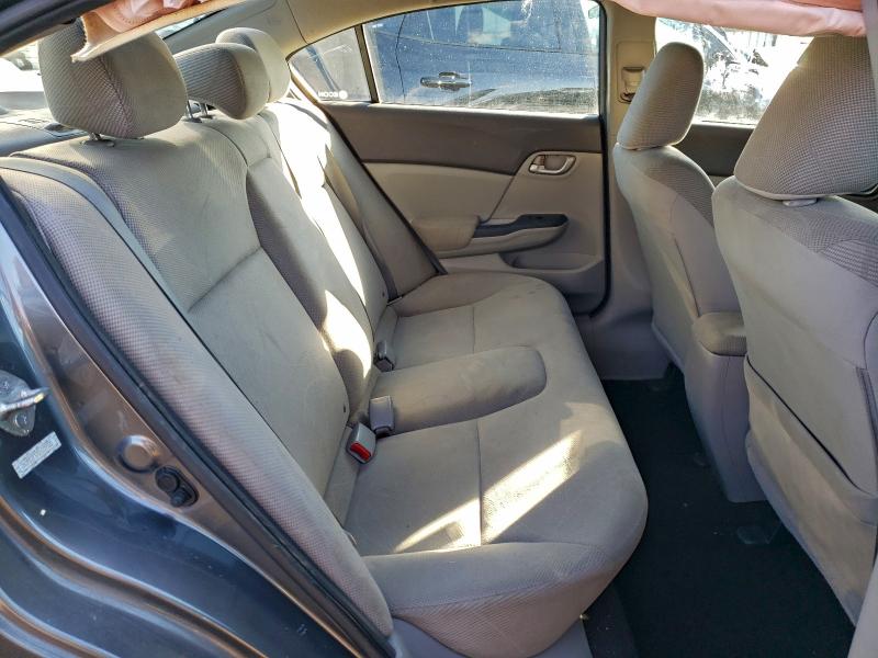Photo 10 from auction – 2012 HONDA CIVIC LX with VIN 2HGFB2F57CH309923