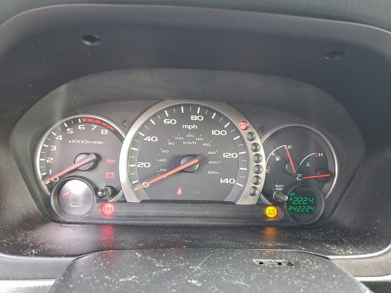 Photo 9 from auction – 2003 HONDA PILOT EXL with VIN 2HKYF18593H537156