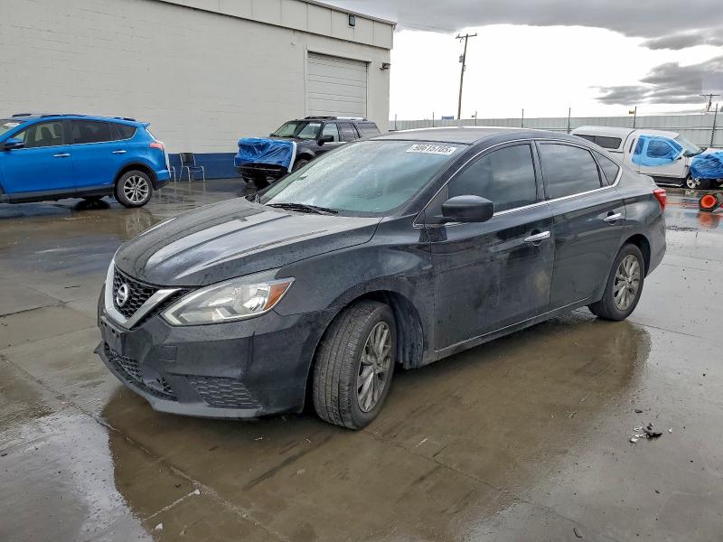 NISSAN SENTRA S 2018 with VIN 3N1AB7AP1JL656590 - Photo from auction