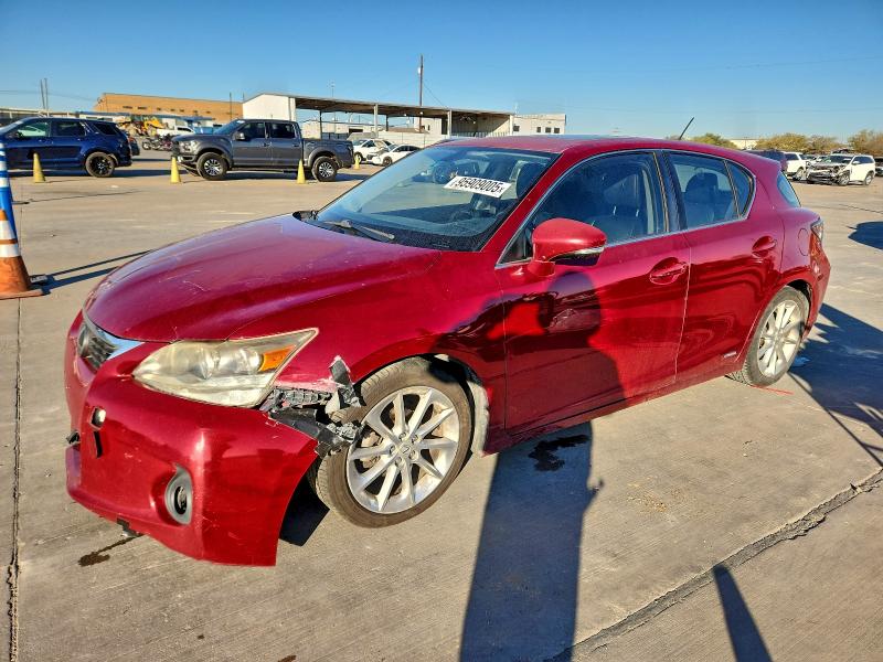 LEXUS CT 200 2011 with VIN JTHKD5BH0B2041666 - Photo from auction