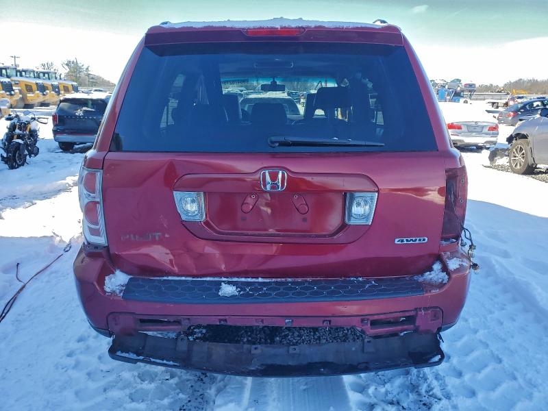 Photo 6 from auction – 2006 HONDA PILOT EX with VIN 2HKYF18696H523142