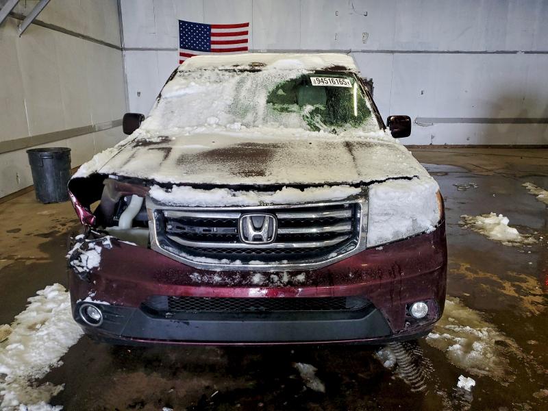 Photo 5 from auction – 2014 HONDA PILOT EX with VIN 5FNYF4H48EB047088