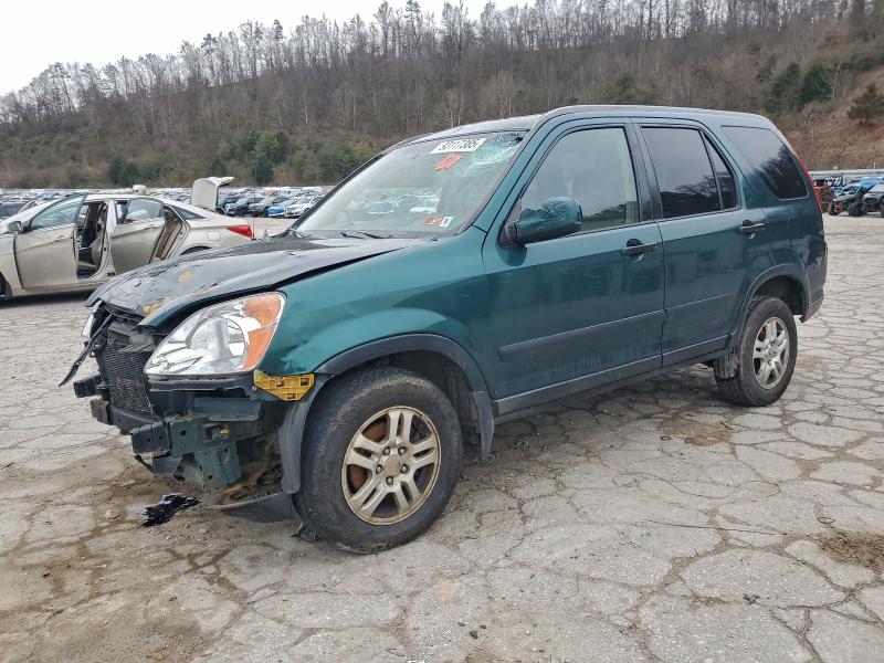 HONDA CR-V EX 2002 with VIN JHLRD78862C000913 - Photo from auction