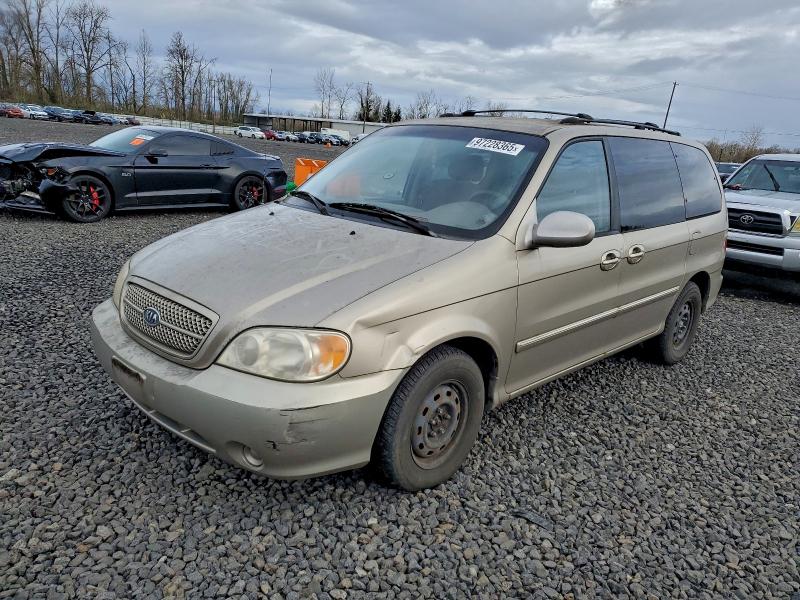 KIA SEDONA EX 2005 with VIN KNDUP132956676256 - Photo from auction